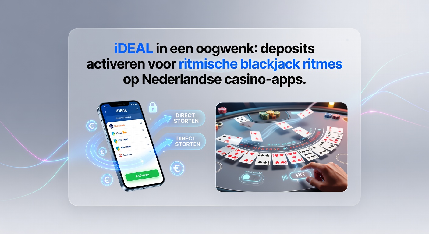 Grafiek met transactie-tijden van iDEAL versus andere methodes op Nederlandse casino-apps, highlightend blackjack-sessie-efficiëntie