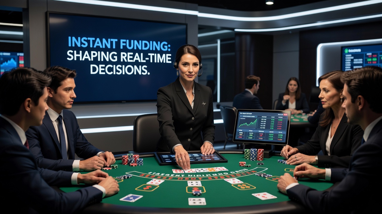 Instant funding impact op live dealer blackjack beslissingen